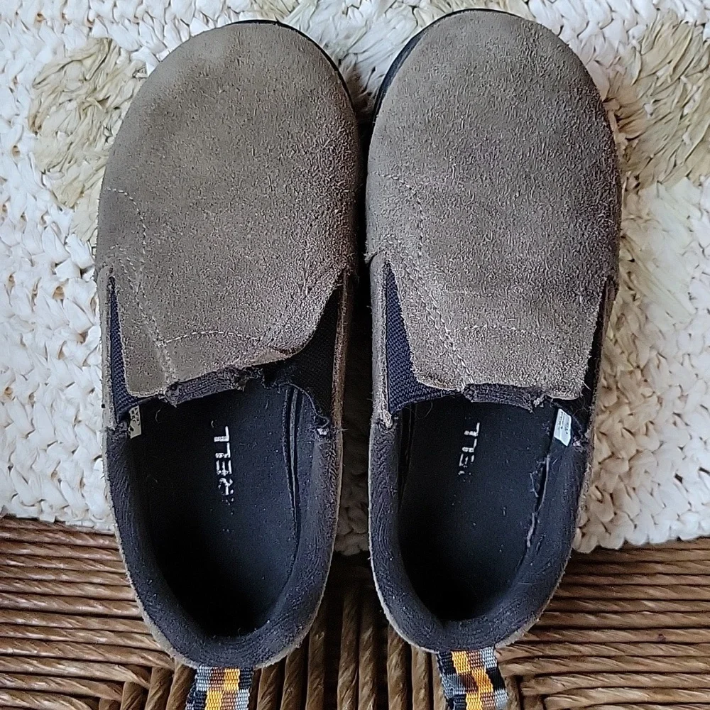 Merrell brown suede